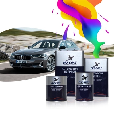 Vernice base argento 1K Vernice per vernice automobilistica Vernice per vernice visiva premium per auto