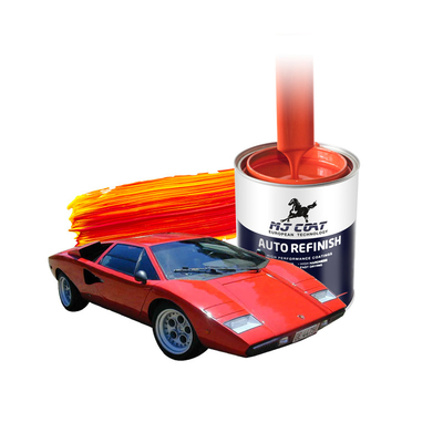 Automotive Gloss e finitura opaca Vernice di rivestimento trasparente Vernice di base metallica Topcoat UV resistente resistente agli graffi