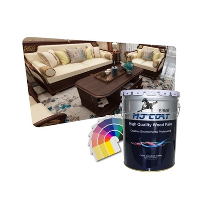 Cappotto trasparente della cima di colore solido di Matt Glossy Wood Paint NC per mobilia