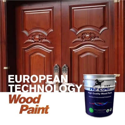 Pittura per legno anti-giallastra alla nitrocellulosa