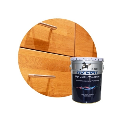 Vernice trasparente per legno poliuretanico ad alto contenuto di solidi per legno verniciato