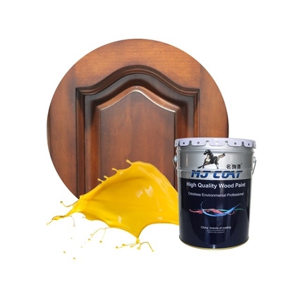 Vernice per legno PU trasparente ad alta brillantezza resistente ai raggi UV con buona adesione