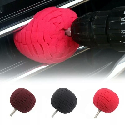 Accessori per la verniciatura dell'auto personalizzati Palla per la pulizia della peluche del trapano a mano