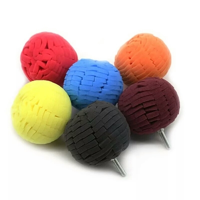 Accessori per la verniciatura dell'auto personalizzati Palla per la pulizia della peluche del trapano a mano