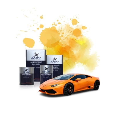 Stucco di mastice poliestere primer arancione 1k