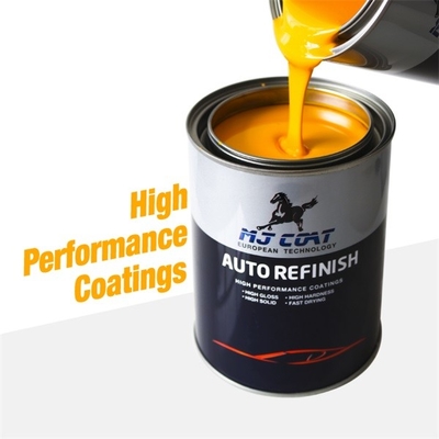 1k 2k Extra Black Automotive Refinish Paint Vernice per auto perlata