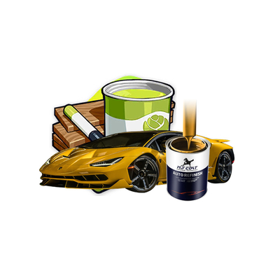 Primo acrilico per autoveicoli ad alte prestazioni per superfici automobilistiche a lucentezza semi-brillante