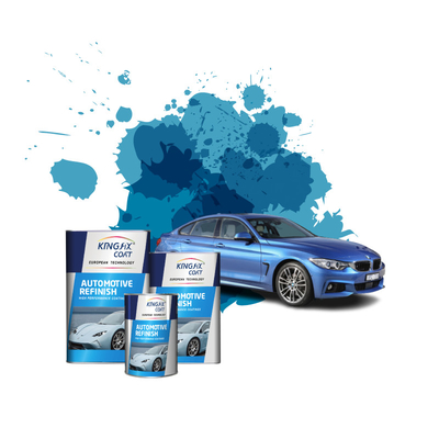 2K Vernice di finitura automobilistica con tempo di asciugatura 2-3 ore 400-500 piedi quadrati per gallone di copertura