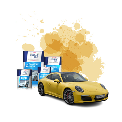 Vernice di finitura lucida per auto con depuratore di grasso 40% contenuto di solidi