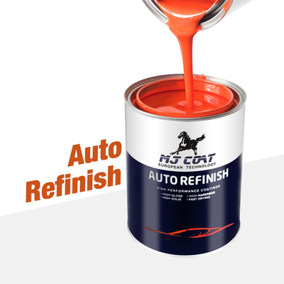 Utilizzazioni raccomandate Automotive Top Coat Paint Gloss Finish Per Industria e Commercio
