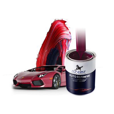 Vernice per rivestimento superiore per autoveicoli a base d'acqua con finitura lucida contenente VOC inferiori a 50 g/l
