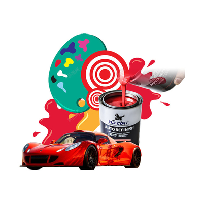 1-2 ore Tempo di asciugatura Auto Clear Coat Paint Clear Finish Fast Drying