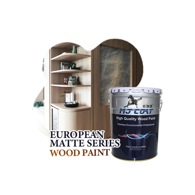 Basso contenuto di VOC Matte PU Vernice per legno Luogo fresco e asciutto Livello di lucentezza opaca per lo stoccaggio