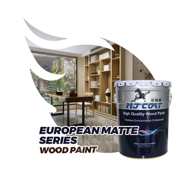 Facile da applicare Matte PU Vernice per legno Con basso contenuto di VOC per finitura opaca