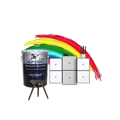 Rapido asciugamento Pintura in PU a basso tenore di VOC 10-15 piedi quadrati/litro Copertura Pintura in PU per superfici in legno