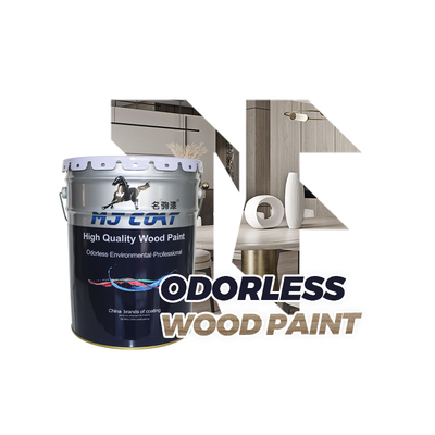 Finitura in legno NC naturale Satin Brillante a basso tenore di VOC Protezione duratura per le superfici in legno