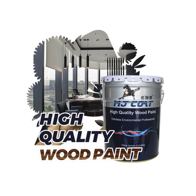 Basso contenuto di VOC Naturale satinato NC Legno Finitura a secco Tempo di rivestimento in 2-4 ore