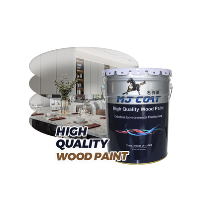 Basso contenuto di VOC PU Vernice per legno per alta durata e 10-15 piedi quadrati/litro di copertura