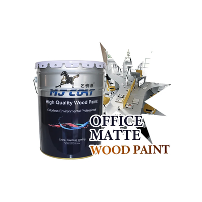 Basso odore Vernice in legno PU liscia Basso contenuto di VOC 2-3 ore Tempo di asciugatura per le superfici in legno