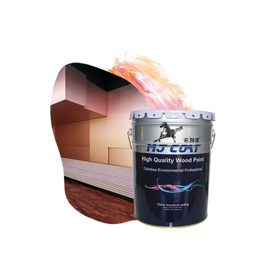 Vernice in legno PU Finitura liscia Legno Colore Odore basso con 2-3 colori Applicazione