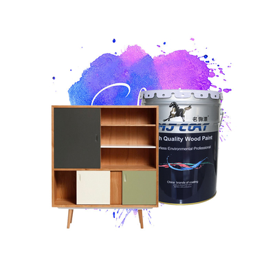 150-200 piedi quadrati per gallone Copertura NC Finitura in legno Satin Sheen 2-4 ore Tempo di rivestimento