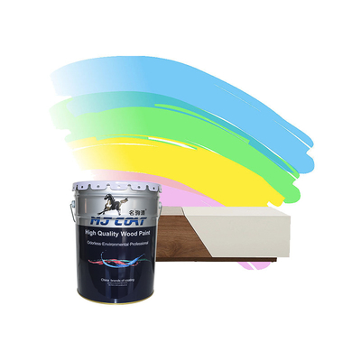 Legno Matte Finish PU Vernice per legno 65m2/L Vernice di rivestimento con 2-3 strati Con basso odore e contenuto di VOC
