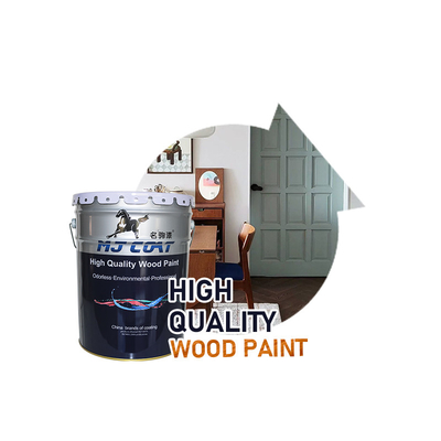 Basso VOC satinato NC Finitura in legno Sapone e acqua pulizia interni Satin lucente Rivestimento di legno