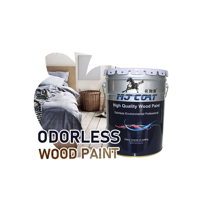 Finitura in legno satinato NC a basso contenuto di VOC 1-2 strati ricoperti in 2-4 ore per 150-200 piedi quadrati