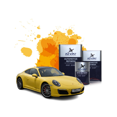 Bianco VOC Meno di 50 g/l Vernice per cappotti per automobili 400-500 piedi quadrati Copertura 2-3 ore Tempo di asciugatura