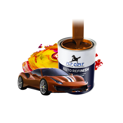 Vernice lucida per rivestimento di auto con contenuto ridotto di COV